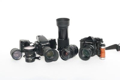 ペンタックス６×７　マミヤ６×4.5