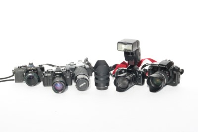 35mmカメラ郡　フィルム＆デジタル
