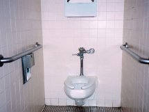 ホノルル空港のトイレ