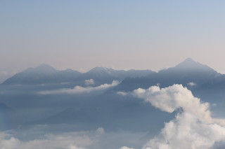 雄山、別山、剣岳